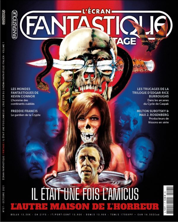 Couverture écran fantastique vintage n°7