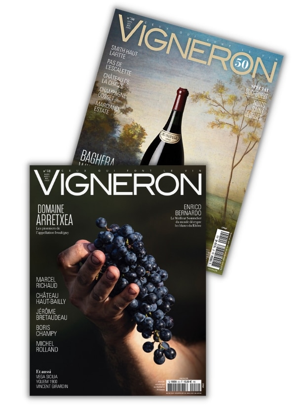 Couverture magazine Vigneron