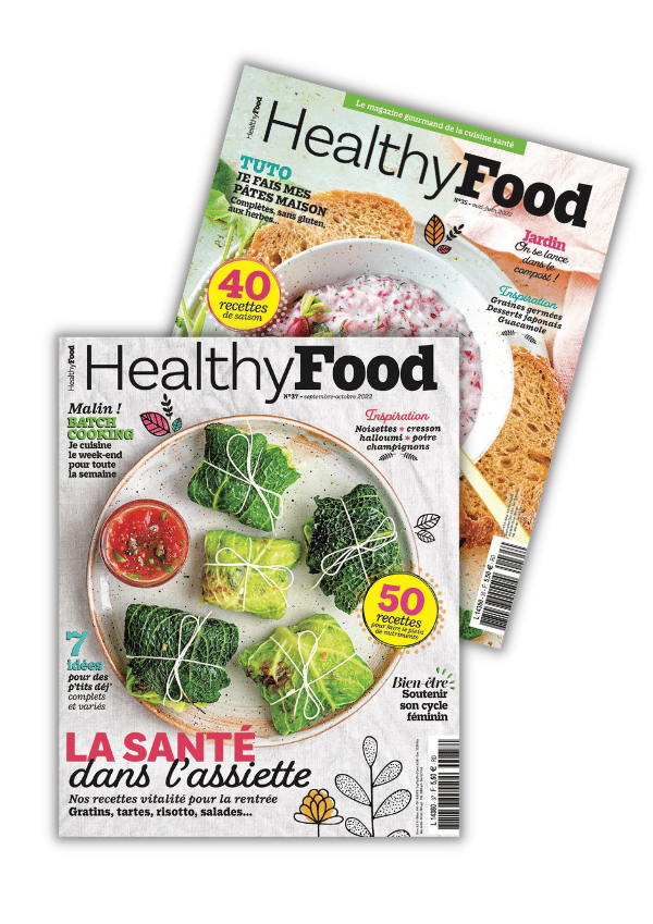Healthy food magazine