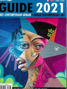 Couverture Graffiti Art "GUIDE DE L'ART CONTEMPORAIN URBAIN 2021"