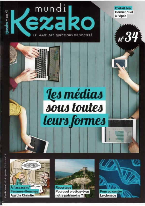 Couverture Kezako Mundi Numero 34