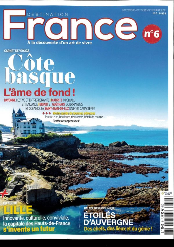 Couverture Destination France numéro 6