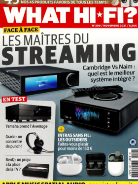 Couverture magazine What Hifi N209