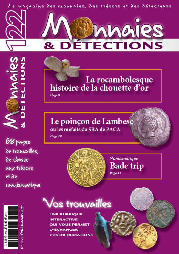 Couverture Monnaies et Detections 122