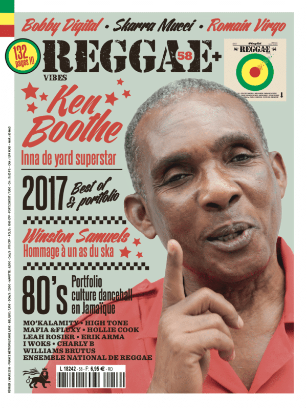 Couverture Reggae Vibes numéro 58