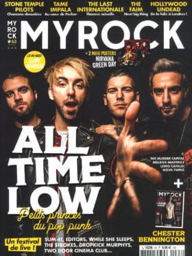 Couverture My Rock N°63 All Time Low