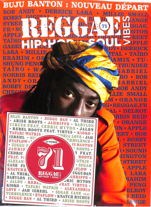 Couverture Reggae Vibes numéro 71