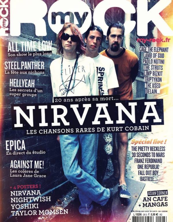 couverture my rock n°26