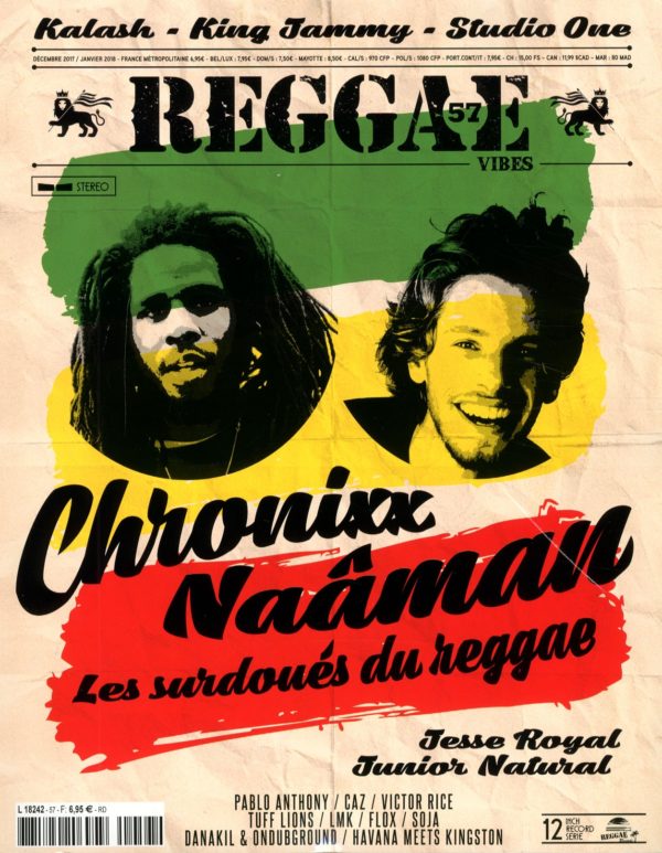 Couverture Reggae Vibes numéro 57