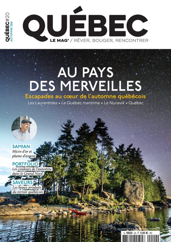 Couverture Quebec le mag n°20