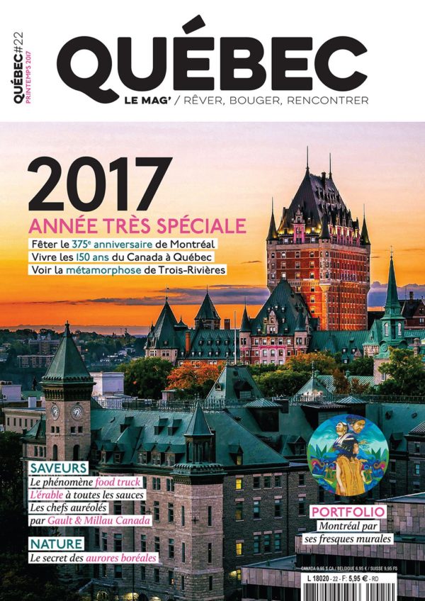 Couverture Quebec le mag n°22