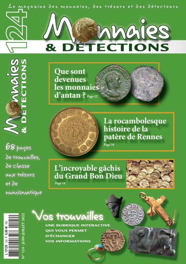 Couverture Monnaie et Détections n°124