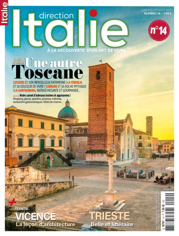 Couverture direction Italie