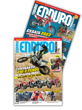 Couverture abonnement Enduro Magazine