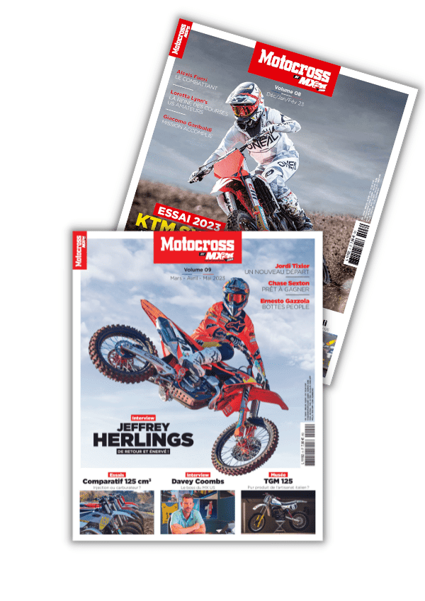 Couverture abonnement Motocross by MX2K