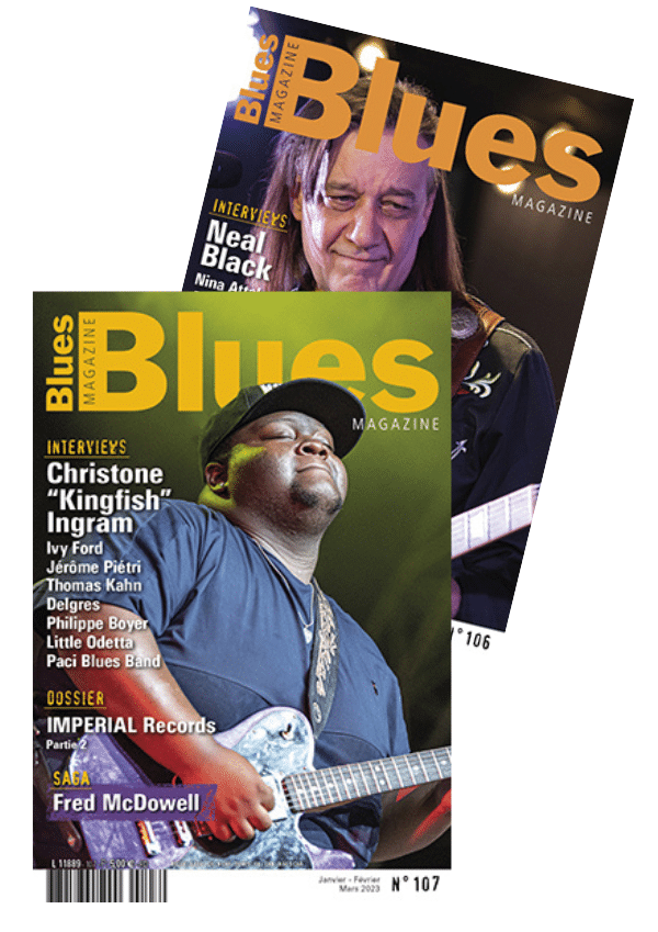 Couverture magazine Blues Magazine