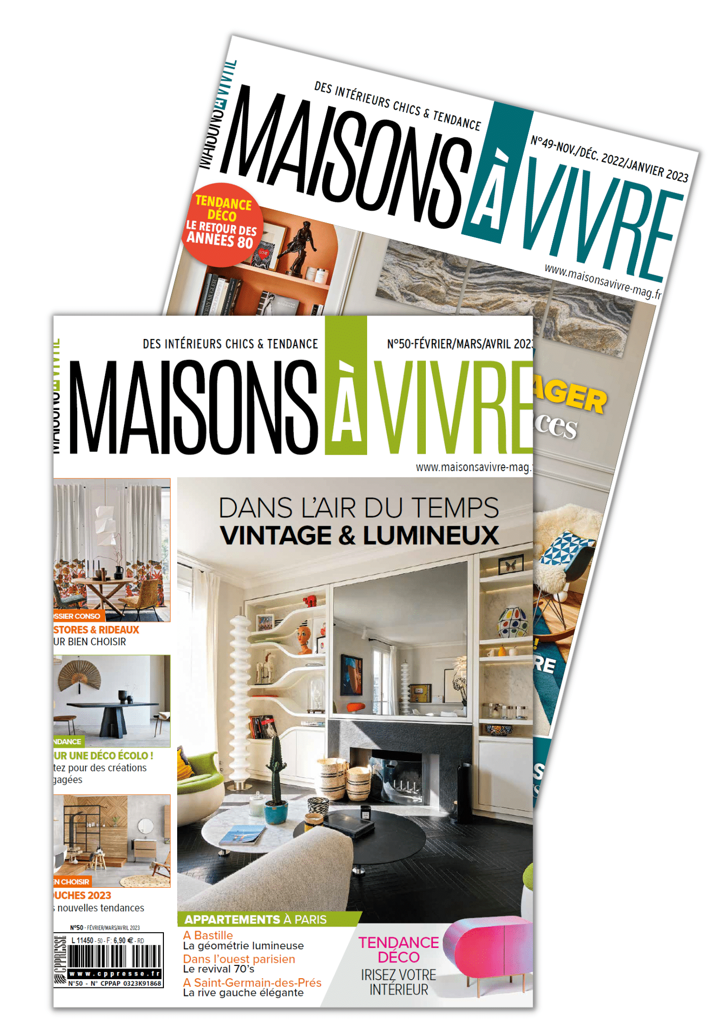 Couverture magazine Maison à Vivre