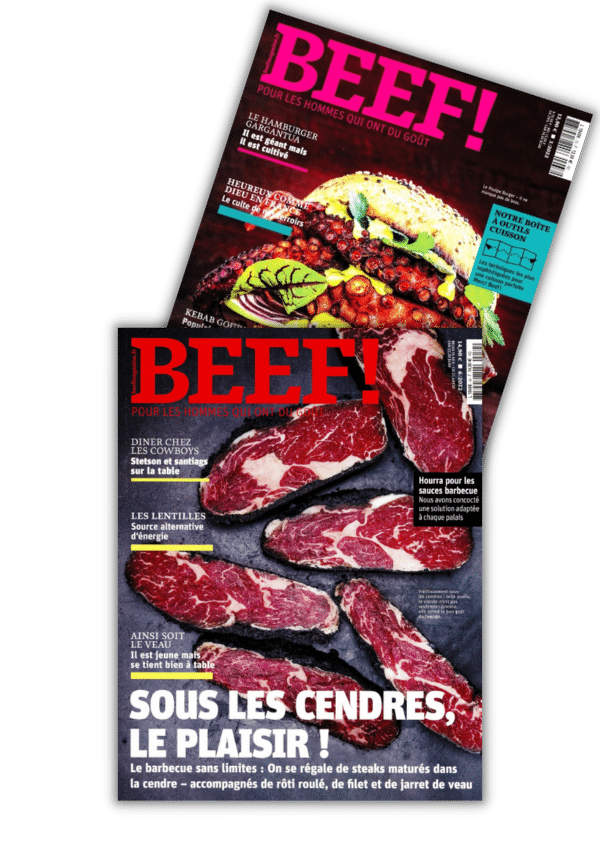 Couverture magazine BEEF