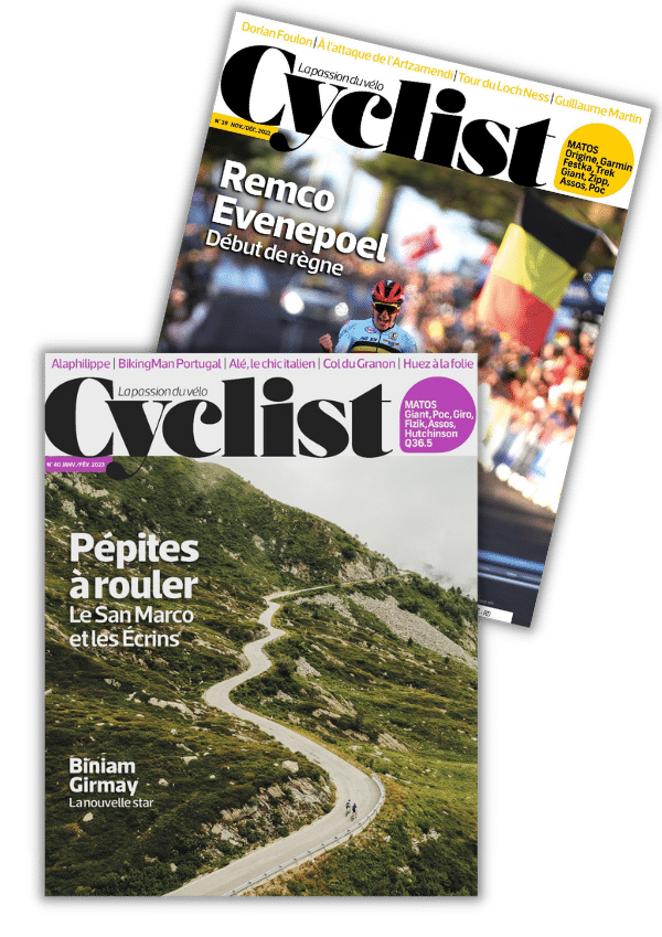 Couverture abonnement magazine Cyclist