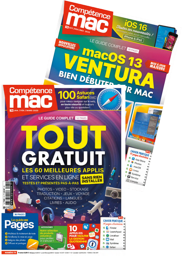 Couverture magazine Compétence Mac