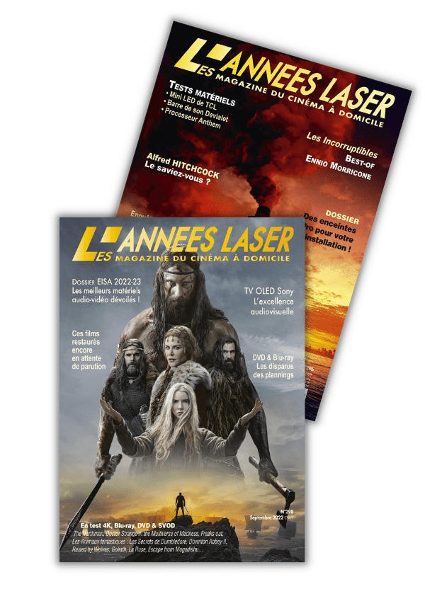 Couverture magazine les années laser