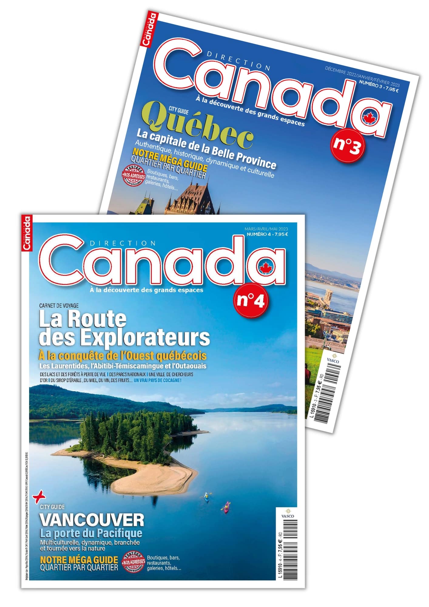Couverture des magazine Direction Canada