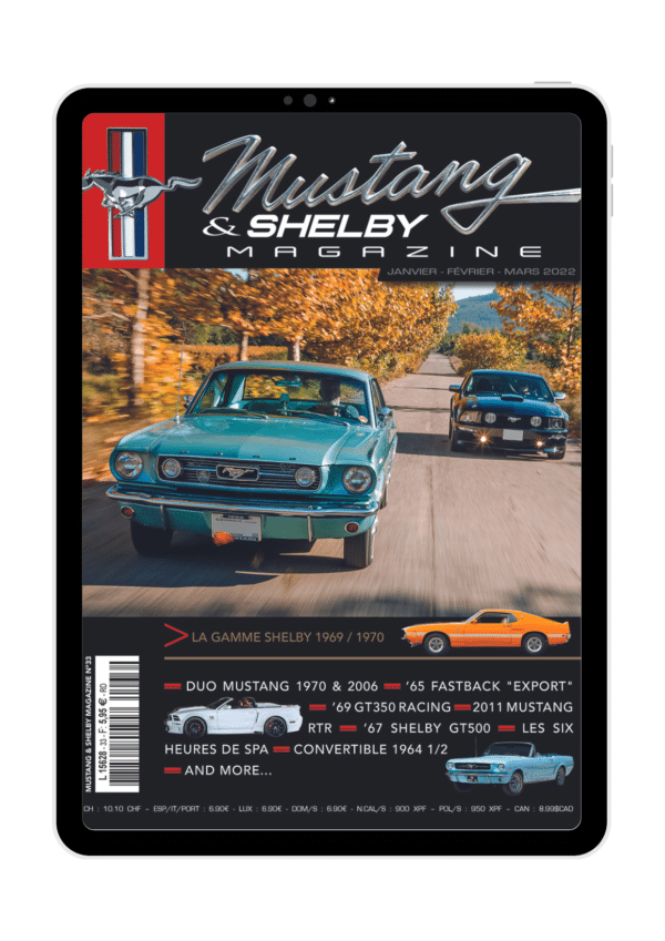 Mustang et Shelby n°33 version numérique