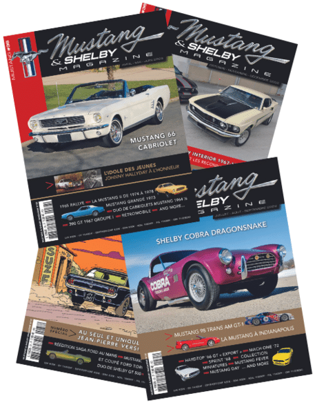 Les magazines papier Mustang & Shelby