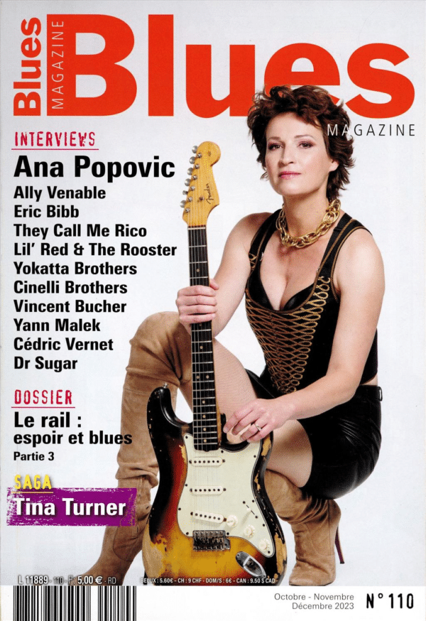 Couverture blues mag n°110