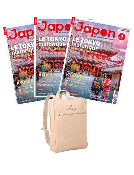 Couverture abonnement Japon + Sac
