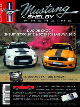 MUSTANG et shelby n° 41 couv